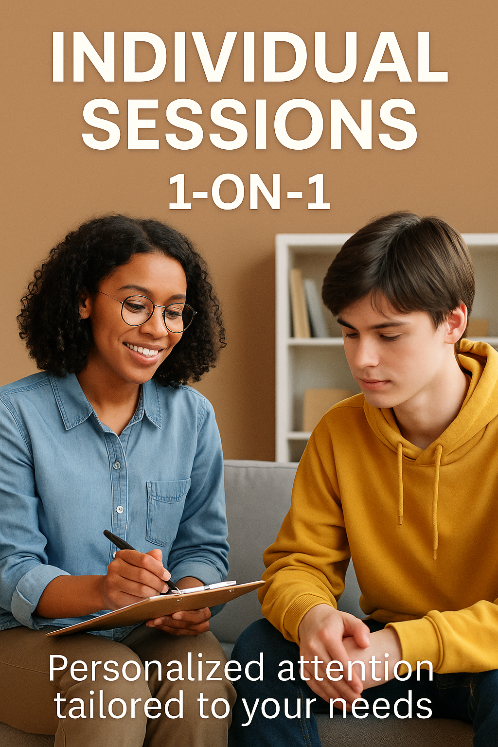 Individual tutoring session - 1-on-1 personalized attention